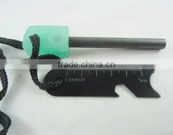 Luminous Multifunction Outdoor Light-emitting Large Flint Play Poker Fire Starter photo-3