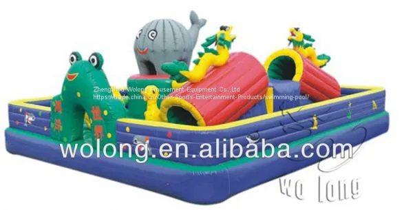 inflatable fun city, inflatable bounce house