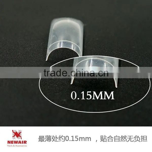 NEWAIR Professional High Quality French Nail Tips Acrylic Curevd Nail Art Tips for Nail Salon photo-6