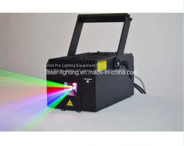 RGB Animation Laser Light Show Equipment With 100kHz photo-5