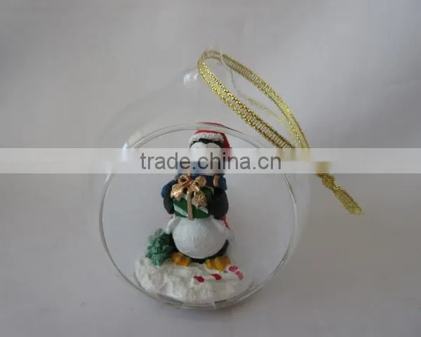 Crystal Balls Dollarma One Dollar Cheapest XMS Christamas Bear Deer Santa SnowFlake Glass 156032-15037 photo-4