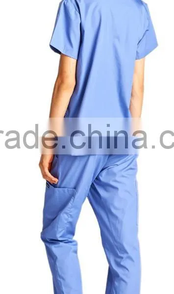 Medical Scrubs Wholesale Scrubs Uniforms Medical Uniform Women and Man Medical Scrubs Top and Pants photo-6