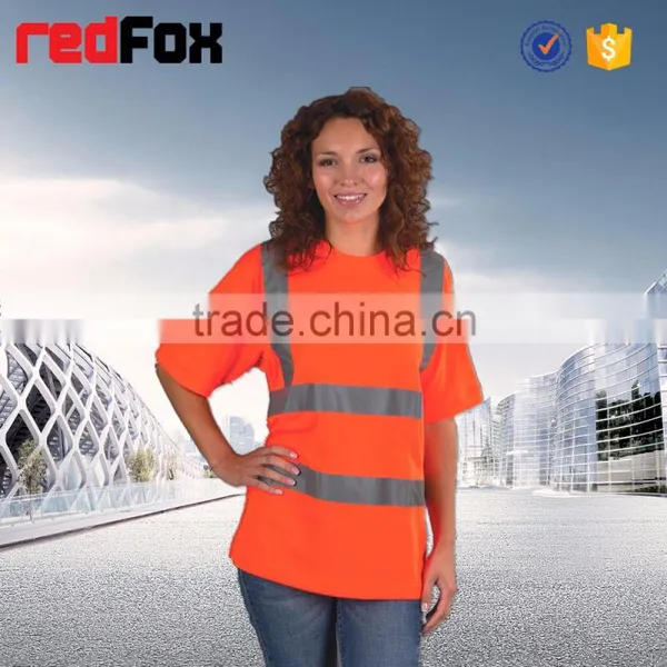 Wholesale Custom Reflective Tape T-shirt photo-2
