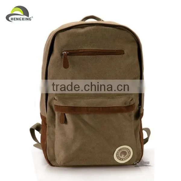 Brown Girls Leather Bags Fabric for Backpack photo-4
