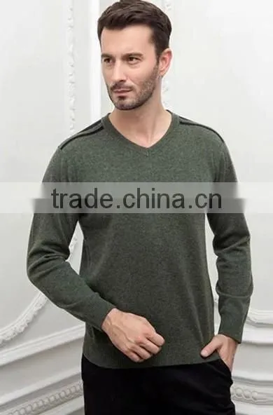 Knitwear Manufacturer Custom Design Cashmere Sweater for Man photo-4