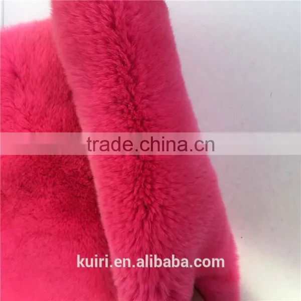 Natural Real Rex Rabbit Fur Plate Pelt Skin for Trim/Rex Rabbit Fur Skin Tanned Rabbit Fur Skin photo-4