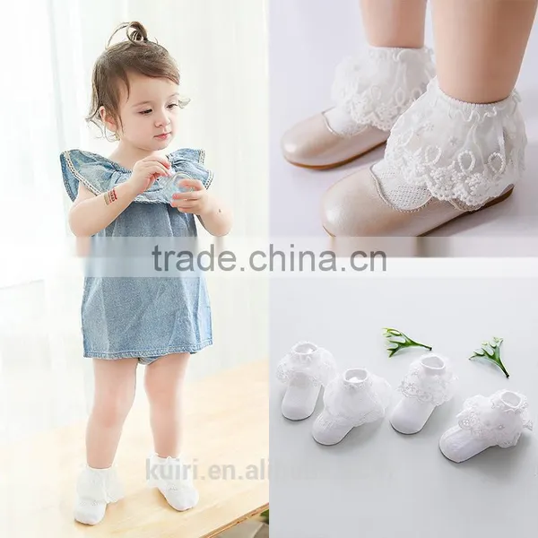 Socks for 0-12 Months Cute Toddlers Infants Cotton Ankle Bow Socks Baby Girls Princess Bowknots Socks photo-2