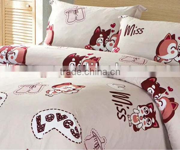 New Original Lovely Cartoon Bedding Set 4pcs,for Kids and Lovers photo-2