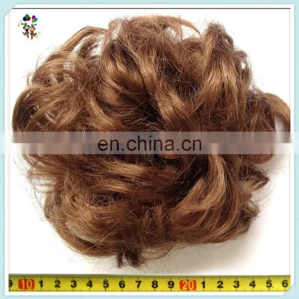 Natural Colors Kids Dome Scrunchy Bun Synthetic Hair Pieces HPC-0125 photo-5