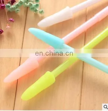 Kawaii Finger Shape Gel Pen for Writing Candy Color 0.38mm Black Ink Pens Office Material School Supplies photo-4