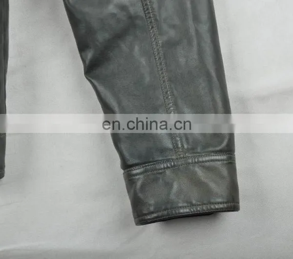 2015 Latest Fashion Hotsale Spring Handsome PU Leather Jacket for Men photo-6