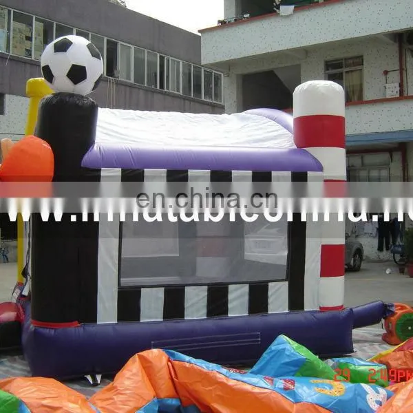 Inflatable Football Player/ Inflatable Bouncer Combo