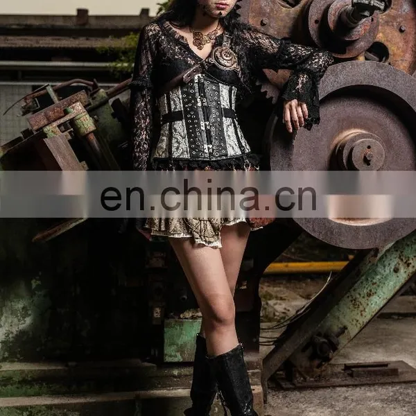Steampunk Short Skirt With a Pocket photo-4