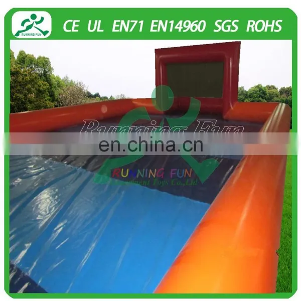 New Design Airtight Inflatable Soap Soccer Fielda, Inflatable Soap Football Field, Inflatable Water Soccer Field photo-3