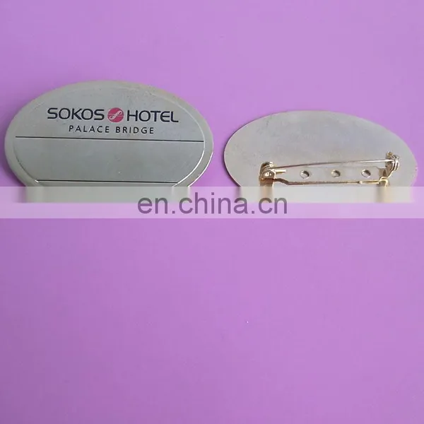 Customized Company Logo Magnetic Name Badge Staff Name Plate photo-2