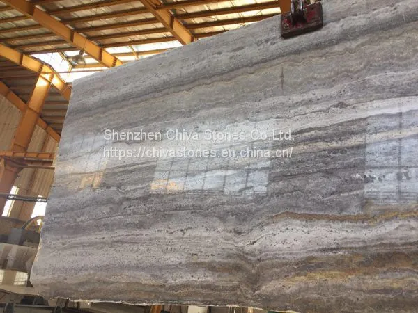 Beige Travertine Iran Silver Grey Travertine Tiles Travertine French Tiles Paving Tilesb Walkway Paver Tiles photo-4