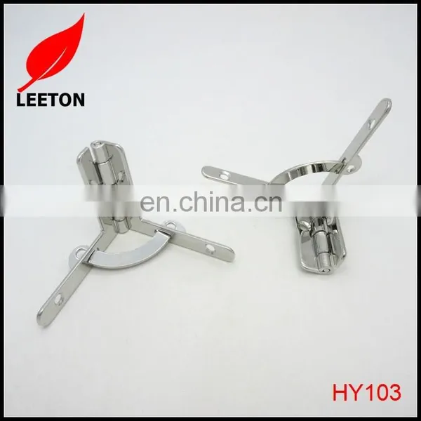 Shiny Nickel Quadrant Box Hinge photo-6