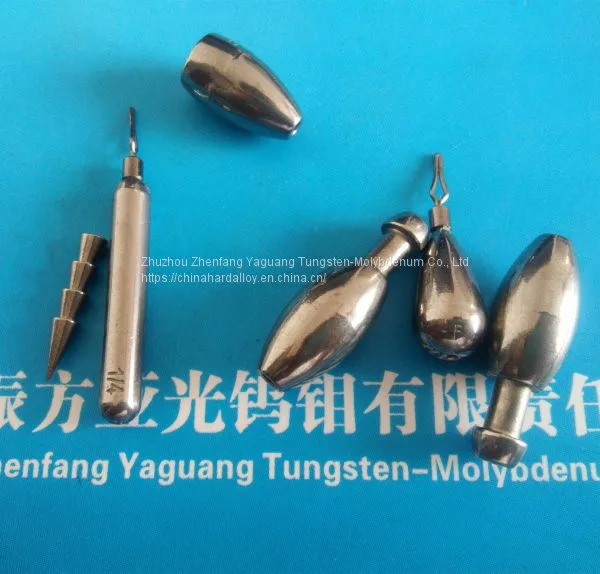 Tungsten Alloy Fishing Jig Head Tungsten Fishing Sinker