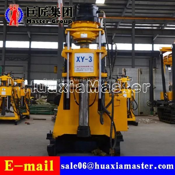 XY-3 High Power Deep Depth Water Well Borehole Drilling Rig For Sale photo-5