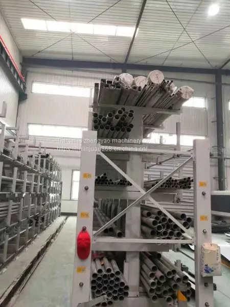 6 m Steel Shelves 12 Meters of Steel Storage Rack Adjustable Cantilever Steel Placed Racks