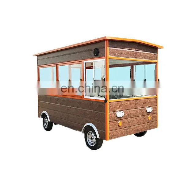Street Mini Hot Dog Motorcycle Vending Mobile Fast Food Truck photo-2