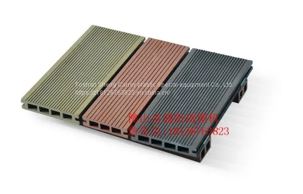 PVC Wood Plastic PE Wood Plastic Extruder Production Line Equipment photo-3