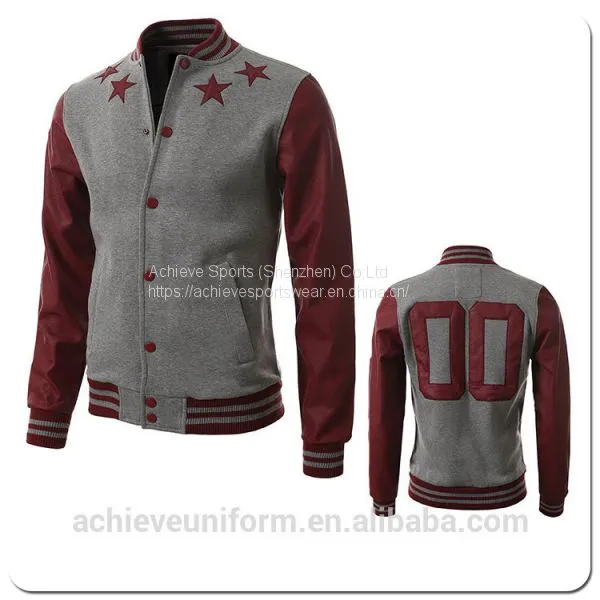 Fashion Custom Varsity Jackets Winter Baseball Jacket/ Sport Jackets Men 2018 photo-4