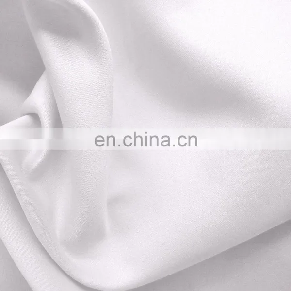 Manufacturer Wholesales Plain Polyester Peach Skin Microfiber Fabric for Dresses photo-5