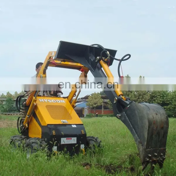 Garden Digging Small Skid Steer Trencher photo-3