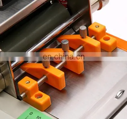 China Ready to Ship Automatic Hot Knife Blade Nylon Webbing Tape Ribbon Cutter Cutting Machine photo-3