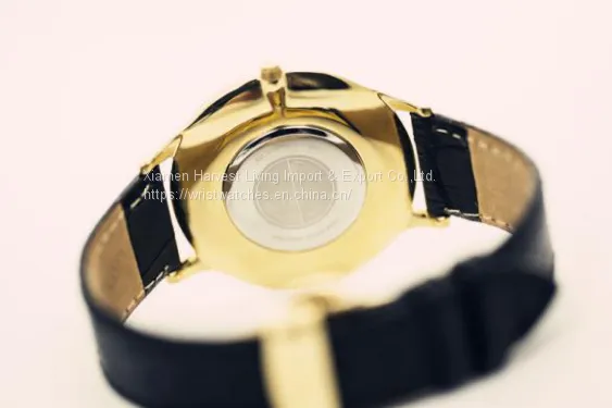Ultra Thin Men Wrist Watches Casual Watch Analog Leather Stainless Steel Quartz photo-2