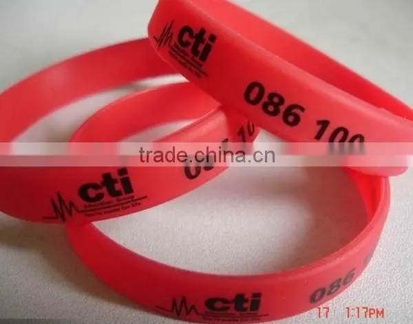 Wholesale Corporate Gifts Colorful Silicone Wristband Bracelet photo-6