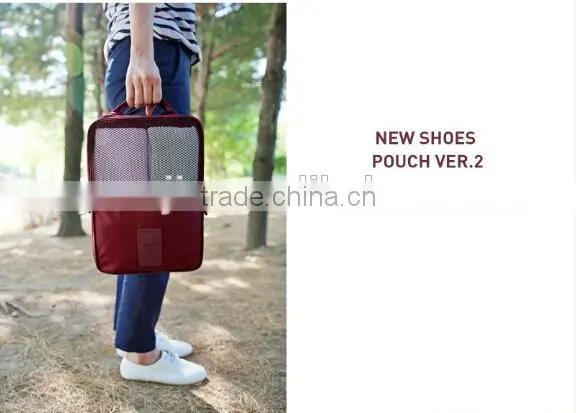 Travel Storage Shoes Bags Waterproof Foldable and Breathable Shoes Pouch Bag photo-2