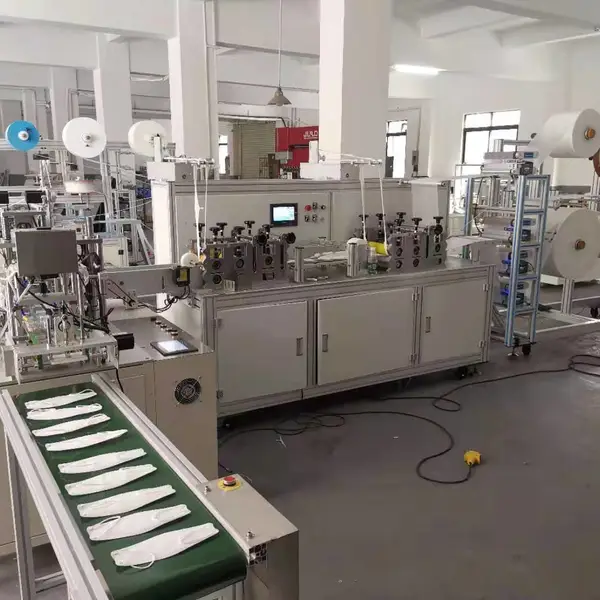 Kf94 and Kn95 Automactic Elastic Folding Mask Machine photo-2