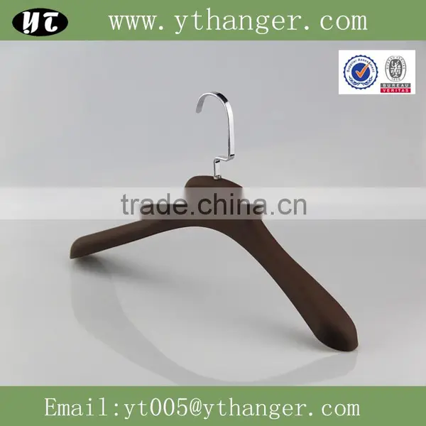 HA7066 Strong Plastic Dress Hanger Non Slip Rubber Coated Coat Hanger photo-4