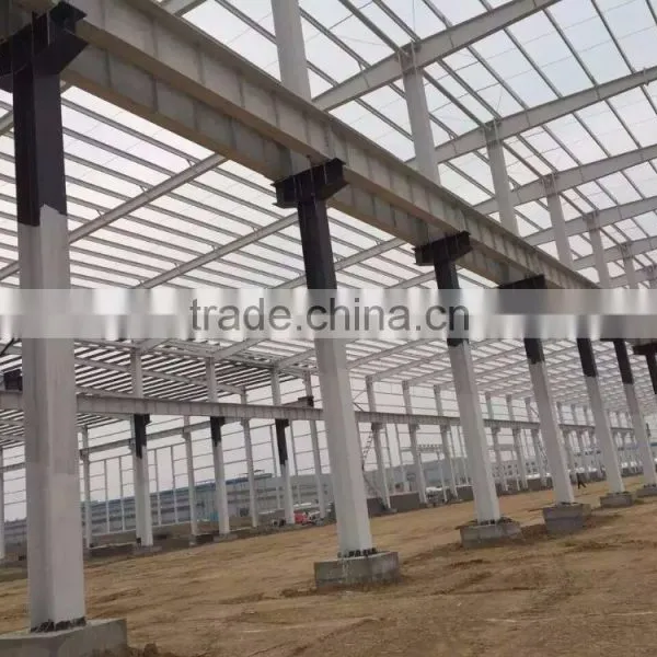 Industry Pre-engineered Steel Structure Warehouse Factory Workshop photo-2