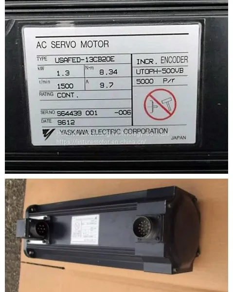 USAFED-13CB20E Yaskawa Motor With Incr Encoder CNC Machine Control