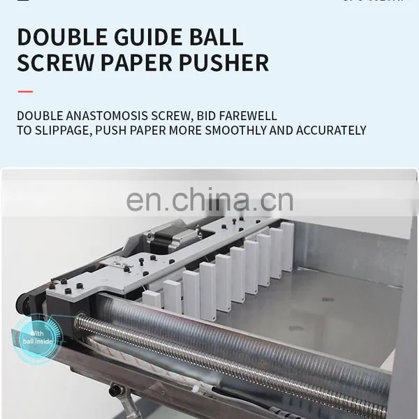 SPC-6810HP Manual Hydraulic Paper Cutter Paper Cutting Machine With Program Control photo-4