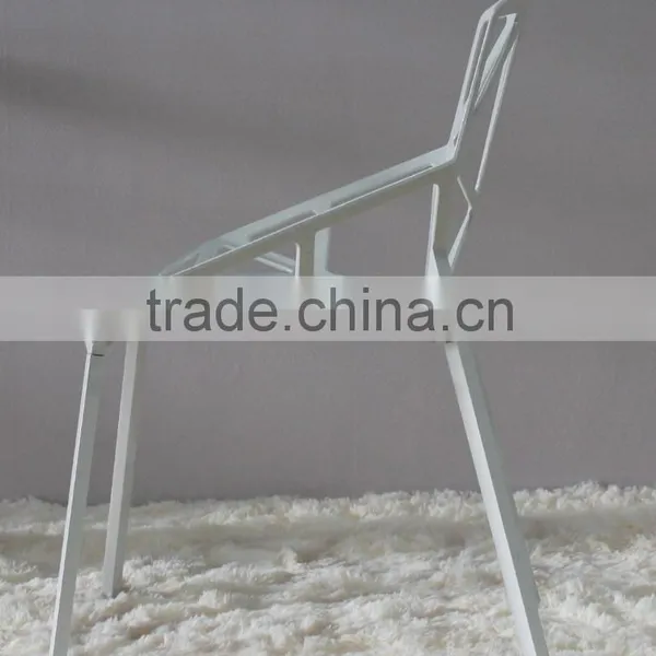 Famous Design Whole Aluminum Coffee/ Dining Chair Replica photo-3