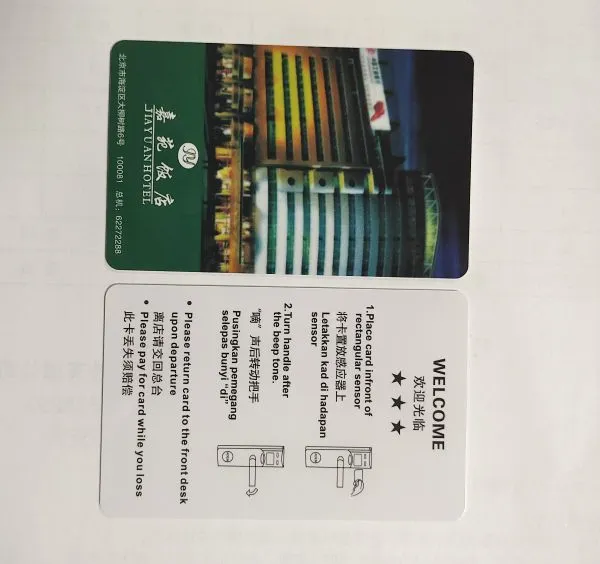 Customized Hotel Room Card T5577 Door Lock Card Hotel Universal Smart Access Card ic Access Card Customized photo-3