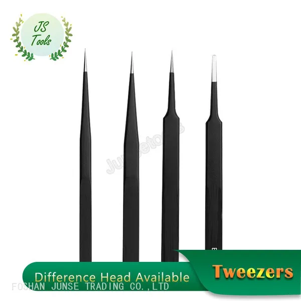 Tweezers Point-Tip Precision Tweezers Perfectly Aligned Hand Filed photo-3