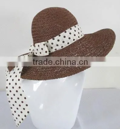 Folding Paper Straw Visor Hat photo-4