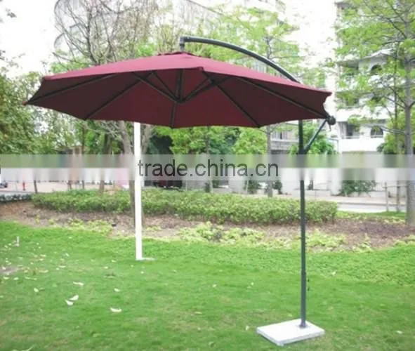 UV Proof Outdoor Cheap Folding Bright Colored Patio Umbrella With 60kg Base photo-5