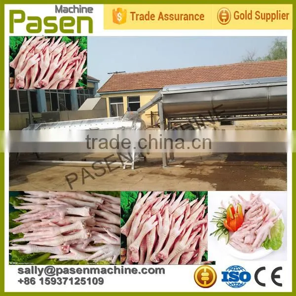High Capacity Chicken Feet Peeling Machine / Chicken Processing Machine / Chicken Feet Cleaning Machine photo-6