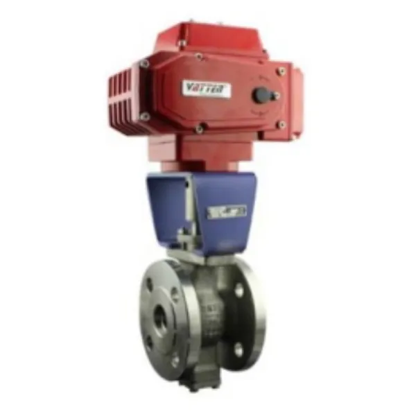 V-Type Ball Valve With DN25-600mm Size Range and Flanged Connection for Industrial Automation Systems photo-2