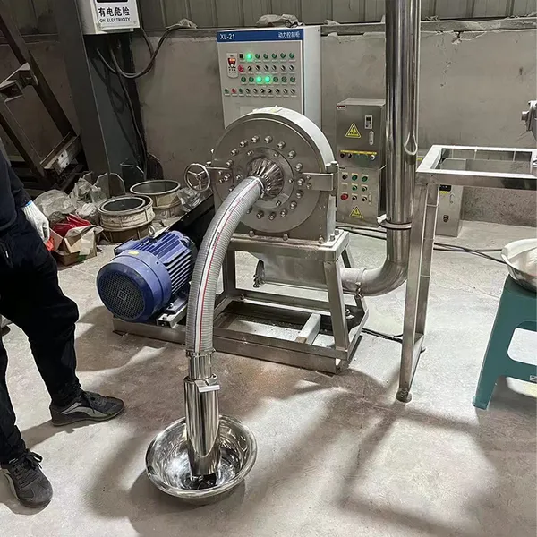 Sugar Grinder Cocoa Grinder Machine Pulverizer Herb Grinder Machine Grain Crusher for Sale photo-6