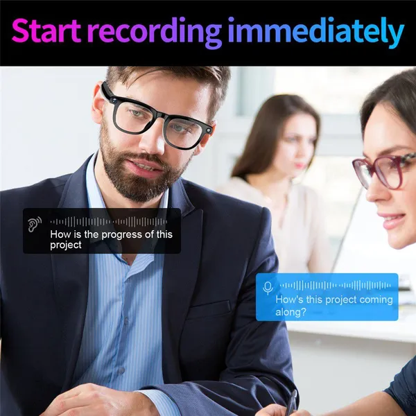 Smart Glasses: Cross-Border Tech for Photography, Recording, Translation, Object Recognition, Voice Calls, and Bluetooth Connectivity photo-3