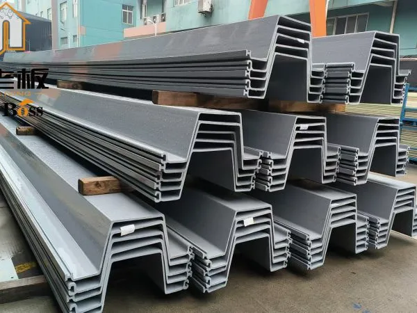 Strong Huge SG825 PVC Sheet Pile U Type Seawall Retaining Wall Plastic Sheet Pile Vinyl Sheet Piling for Water Control Solution photo-2