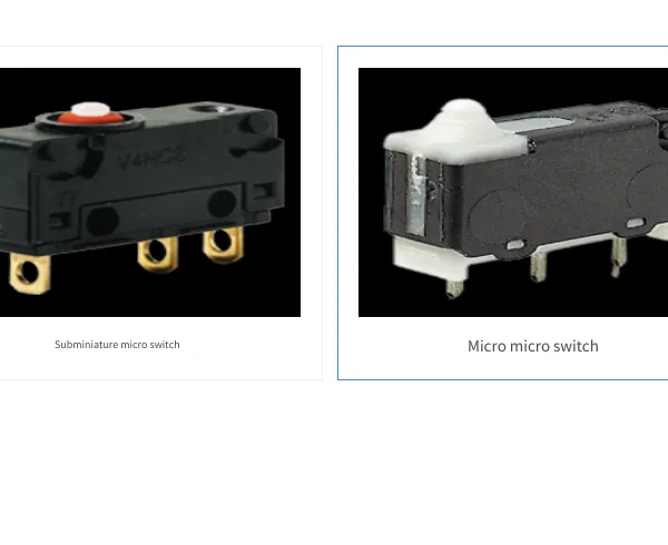 Johnson Dechang Motor Micro Switch, Ultra-miniature Switch, Ultra-small Micro Switch