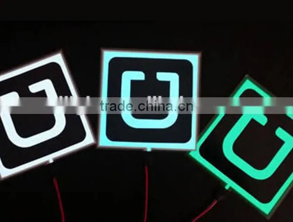 Popular Light up Flexible EL Panel Car Sticker photo-3